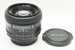 【適格請求書発行】訳あり品 Nikon ニコン AF NIKKOR 50mm F1.4D 単焦点レンズ【アルプスカメラ】231216a