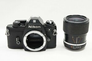 【適格請求書発行】ジャンク品 Nikon ニコン EM ボディ フィルム一眼レフカメラ Series-E ZOOM 36-72mm F3.5付【アルプスカメラ】231220k