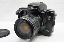 【適格請求書発行】ジャンク品 Canon キヤノン EOS 5 QD ボディ EF 28-105mm F3.5-4.5 USM付 フィルム一眼レフ【アルプスカメラ】231220n_画像2