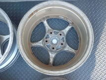 100円売切 即決有 ENKEI Racing RP02 エンケイ 16x7j +35 5H PCD114.3 RP-02 ドリケツ 補修ベース等に S14 S15 シルビア DC2 スイフト EK9_画像10