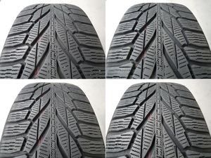 2020年製! 225/65R17 Nokian Tyres Hakkapeliitta R2 SUV スタッドレス 4本 中古 225/65/17 225-65-17 ハリアー RAV4 CX-5