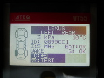 動作確認済み! レクサス 40系 LS 後期 純正 空気圧センサー TPMS 4個 中古_画像10