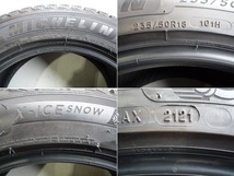 2021年製! 薄イボ! 1シーズンのみ使用! 235/50R18 ミシュラン X-ICE SNOW スタッドレス 4本 中古 アルファード ヴェルファイア LS 冬タイヤ_画像10