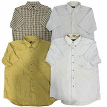 メンズ 半袖 シャツ 8枚 まとめ売り 古着 バーバリー コロンビア PFG ベアー サーフボード DOUX DOUCE セット SIZE：L〜4相当■1222KHM②_画像3