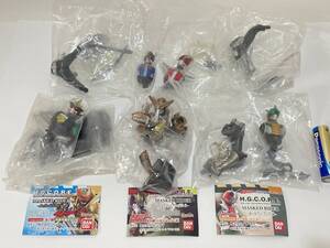 仮面ライダー 電王 HGCORE アクションポーズ 5種 ゼロノス アルタイル ベガ ガオウ ロッド HG Gashapon Masked Rider DEN- O ガシャポン