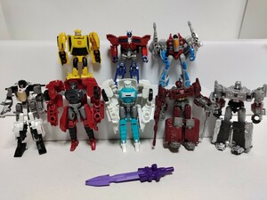 トランスフォーマー 美品 DX ロボ 破損無し メトロマスター オプティマスプライム コンボイ transformers 勇者 hasbro メガトロン セット