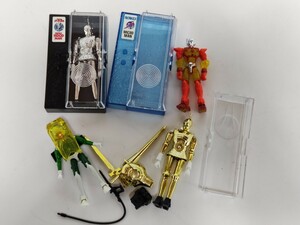 ミクロマン 美品 ミクロナイト ハインリッヒ タカラ DX ロボ シリーズ 当時物 破損無し 検 ( アンティーク セット 戦隊 transformers 勇者