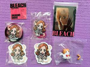 【BLEACH】ブリーチ ジャンプフェスタ24 JF先行 井上織姫 セット 缶バッジ ステッカー アクリルキーホルダー ブロマイド