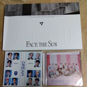 SEVENTEEN ALWAYS YOURS FACE THE SUN DREAM 3枚セット ベストアルバム　２枚組　