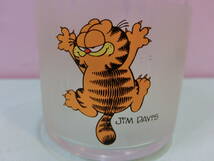 ガーフィールド◇ビンテージ グラス コップ 7cm◇1978年 昭和レトロ Garfield Vintage ガラス 希少_画像3