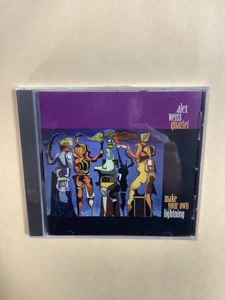 送料無料 新品未開封CD ALEX WEISS QUARTET「MAKE YOUR OWN LIGHTNING」輸入盤