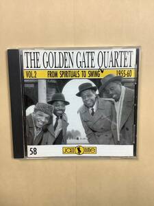 送料無料 THE GOLDEN GATE QUARTET「FROM SPIRITUALS TO SWING 1955-60 VOL.2」ベスト26曲 輸入盤