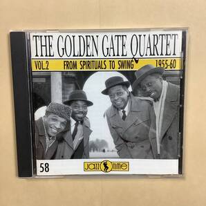 送料無料 THE GOLDEN GATE QUARTET「FROM SPIRITUALS TO SWING 1955-60 VOL.2」ベスト26曲 輸入盤