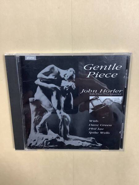 送料無料 JOHN HORLER「GENTLE PIECE」SOLO/DUO/TRIO/QUARTET 輸入盤