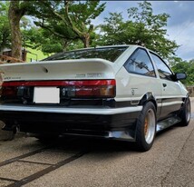 【送料無料!!】AE86 トレノ後期 リアゲートステッカー_画像2