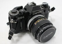 【行董】AF919BOS03 Canon キャノン AE-1 CANONLENS FD 50mm 1:1.4 黒ボディ 一眼フィルムカメラ 一眼レフ フィルムカメラ 現状品_画像2
