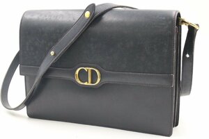 【行董】AZ069ABC63 Dior ディオール ショルダーバッグ ブラック 黒 ゴールド金具 ブランド 難あり ※ゆうパック※