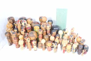 【ト足】CA000CAA97 こけし 昭和レトロ 伝統工芸 日本人形 インテリア 和風 置物 創作こけし 民芸品 伝統こけし まとめ