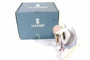 【ト足】CC243CTT1U LLADRO リアドロ 優しき天使 置物 インテリア 陶器 工芸品 陶芸