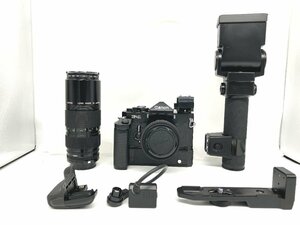 【ト萬】RD145RNX62　Canon キヤノン 旧 F-1　一眼レフ フィルムカメラ FD 50mm f/1.4 　FD80-200mm POWER WINDER F など　各付属品つき