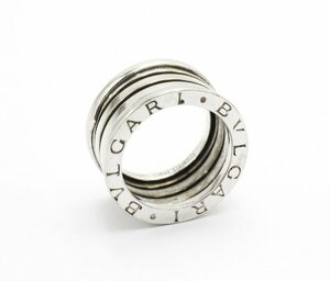 【行董】AF959BOG32◆ブルガリ BVLGARI ビーゼロワン B.ZERO1 リング スターリングシルバー925 約11号 sterling 銀製※レターパックプラス