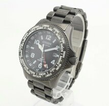 【行董】AG000BOG25◆稼働◆CITIZEN シチズン プロマスター GMT ワールドタイム エコドライブ B877-R011626 ソーラー 腕時計※ゆうパック※_画像2