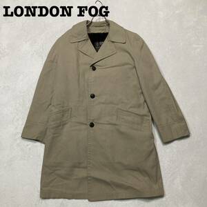 LONDON FOG　ロンドンフォグ　トレンチコート　ライナー取り外し可能　冬春　ベージュ　甲羅ボタン　38