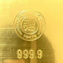 *rm) 純金カード 徳力 TOKURIKI 日本信販 Nippon Shinpan １g 999.9 ラミネート GOLD ゴールド カード 24金 K24 ※中古 ゆうパケ300円_画像8