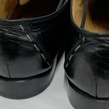 ドルチェアンドガッバーナ DOLCE&GABBANA シューズ レザー 黒 メンズ 靴 9881 6 1757 革靴 現状品 カ4_画像4