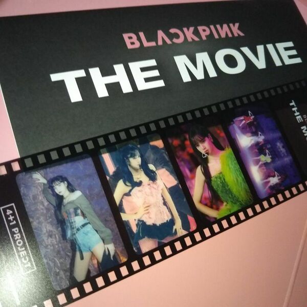 BLACKPINK THE MOVIE フィルム風ステッカー LISA