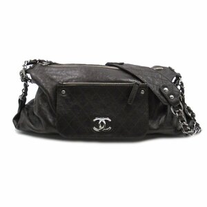 CHANEL シャネル ショルダーバッグ チェーンショルダー ブラウン系 キャビアスキン(グレインドカーフ) 中古 レディース