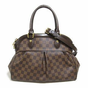 LOUIS VUITTON ルイ・ヴィトン 2wayショルダーバッグ トレヴィ2wayショルダーバッグ ブラウン系 ダミエ 中古 レディース