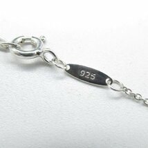 TIFFANY＆CO ティファニー ネックレス バイザヤード サファイアネックレス ピンク系 シルバー925 ピンクサファイア 中古 レディース_画像5