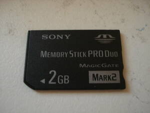 X★SONY メモリースティック PRO Duo 2GB ★送料84円