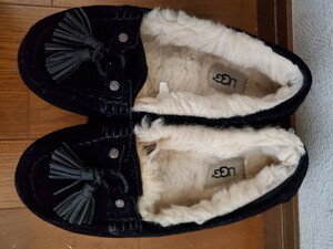 UGG アグ ボア シューズ ブラック 23㎝