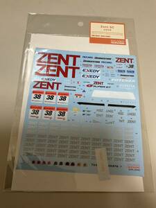 ◎SHUNKO シュンコー 1/24◎ZENT SC 2008 デカール◎TAMIYA STUDIO27