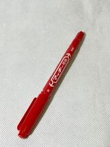 【マジックペン型 シークレットケース 極細】マッキー ケース スタッシュケース ペン型 隠し金庫 へそくり ゼブラ ペン 小物入れ 赤_画像5