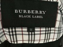 バーバリー ブラックレーベル 千鳥格子　ダウンジャケット グレー BURBERRY BLACK LABEL_画像2