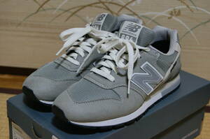 ■中古 ニューバランス 24.0ｃｍ グレイ MEN GORE-TEX 1年前に購入 10回程使用 CM996XA2 美品 new balance かっこいい ファッション 流行