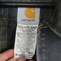 O41 2003年製ビンテージ Carhartt カーハート デトロイトジャケット USA製■00s 表記2XLサイズ PTL 裏地ブランケット ダック ワーク_画像3