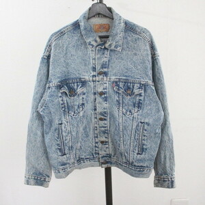 U9 80sビンテージ USA製 デニムジャケット Levi’s リーバイス 70907■1980年代製 表記Mサイズ ブルー 青 Gジャン 古着 アメカジ 古着卸