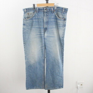 U81 90sビンテージ USA製 デニムパンツ Levi’s リーバイス 517■1990年代製 表記38インチ ブルー 青 Gパン ブーツカット 古着 アメカジ