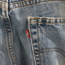 D84 2002年製ビンテージ リーバイス550 デニムパンツ■00s 表記38インチ ブルー アメカジ Gパン ジーンズ LEVIS550 ストリート 古着卸 90s_画像8