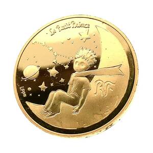 2021 星の王子さま金貨 75周年 24金 純金 7.7g イエローゴールド