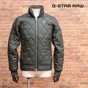 1円/G-STAR RAW/XXSサイズ/キルティング ブルゾン MEEFIC QUILTED OVERSHIRT L/S D06018-B418 撥水 軽量 新品/カーキ/ia102/