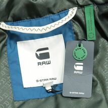 1円/秋冬/G-STAR RAW/XSサイズ/中綿ブルゾン MOTAC ZIP HDD PUFFER JKT D15465-B577 撥水 リップストップ 新品/青/ブルー/ia120/_画像9