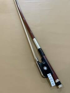  contrabass bow [ musical instruments shop exhibition ] France made [ Monique POULLOT CHAMINIX ] new goods Silver metal fittings reference regular price 858,000 jpy!* made certificate attaching *