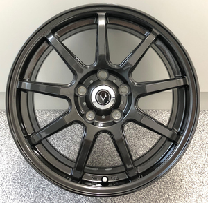 新品 アウトレット特価 アルミ 軽量 ホイール 4本 VATRRA 093 ダークブロンズ 18×7.5 48 PCD 5/114.3