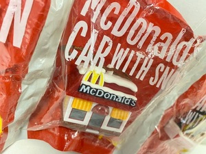 【 未開封 】 マクドナルド McDonald's 飾り 3個セット デッドストック オーナメント / 管理C2