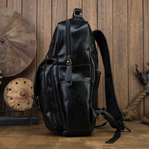 大容量 バックパック メンズ リュックサック デイパック ザック 鞄 肩掛けカバン 旅行 通勤 通学用バッグ 優れた柔軟性_画像3